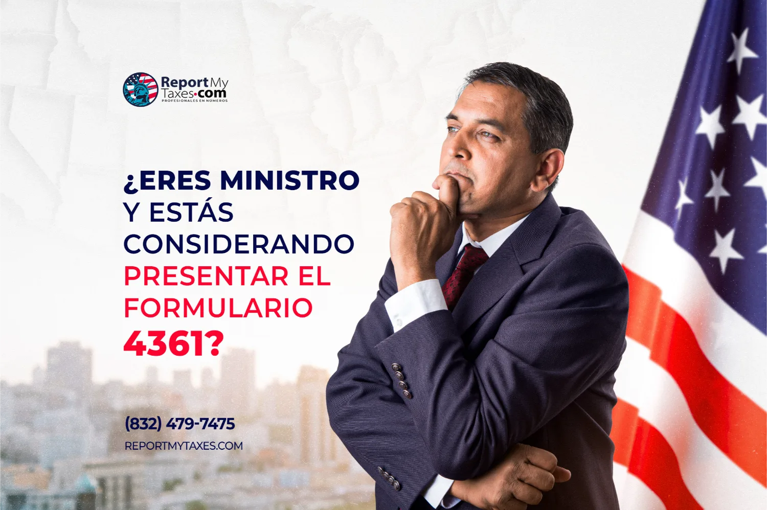 Eres ministro y estas considerando presentar el formulario 4361