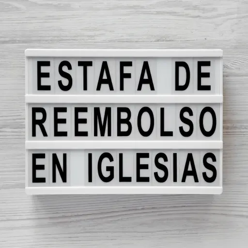 Estafa de Reembolso en Iglesias